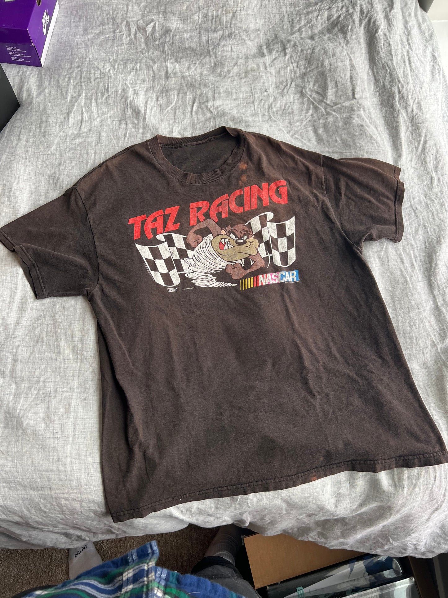 Vintage 1997 Taz x Nascar Racing Shirt