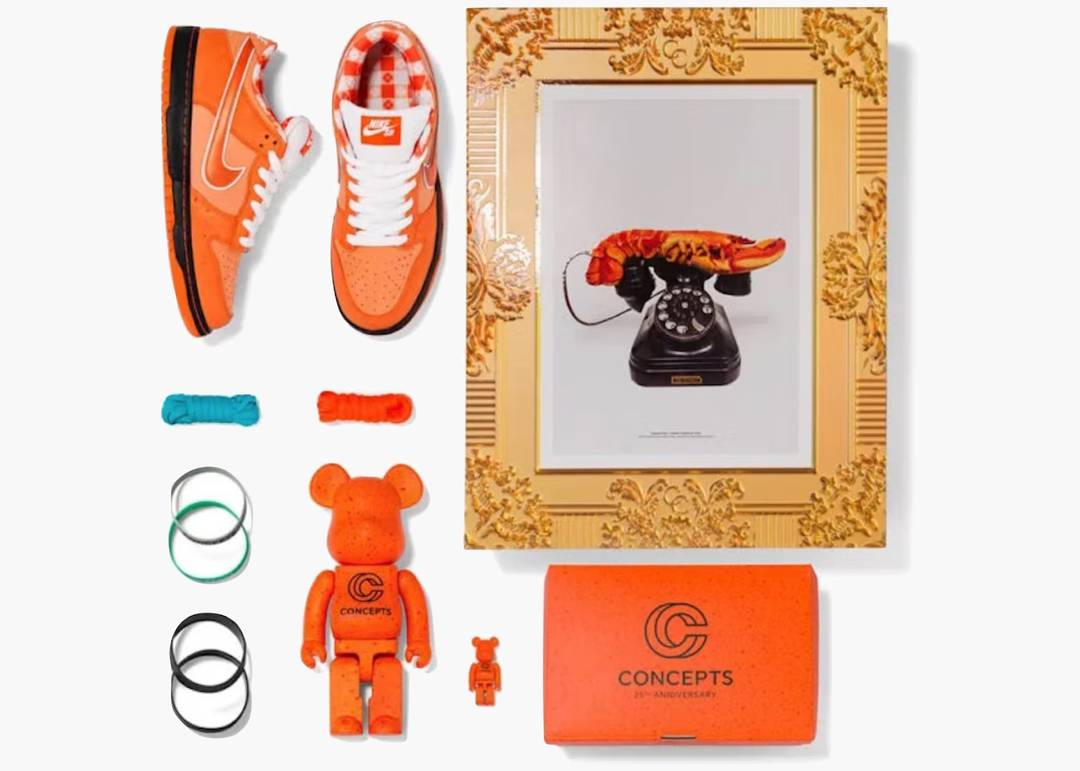 Concepts x Nike SB Dunk Low “Orange Lobster” (Special Box)