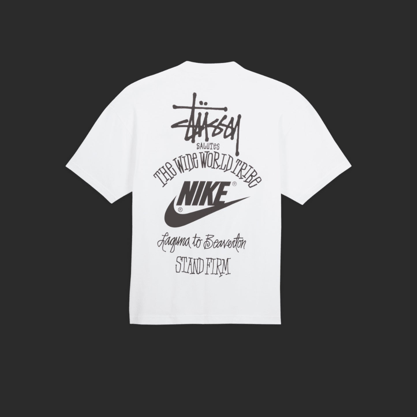 Stussy x Nike “The Wide World Tribe” Shirt